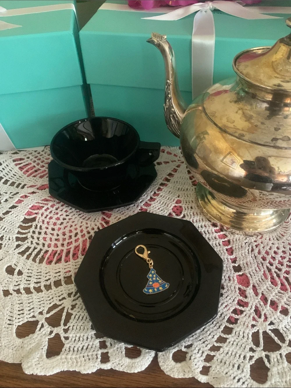 Halloween witch hat charm for spooky season